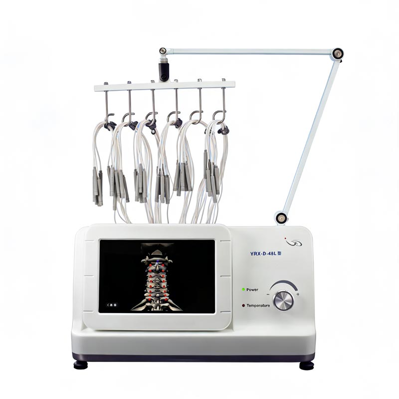 Przyrząd do terapii przewodzenia ciepła ze srebrną igłą